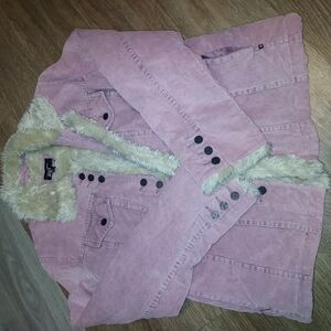 Very comfy very warm and cute furry pin winter jacket y2k vibes size brand new!